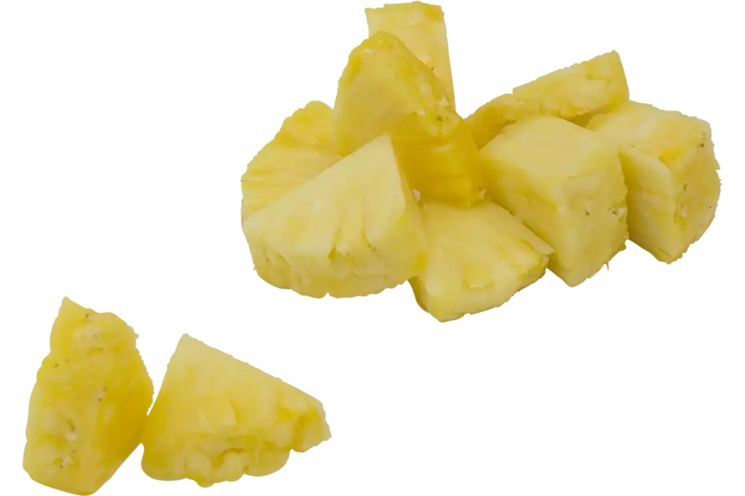 Halve ananas maantjes 1kg kist 8 stuks